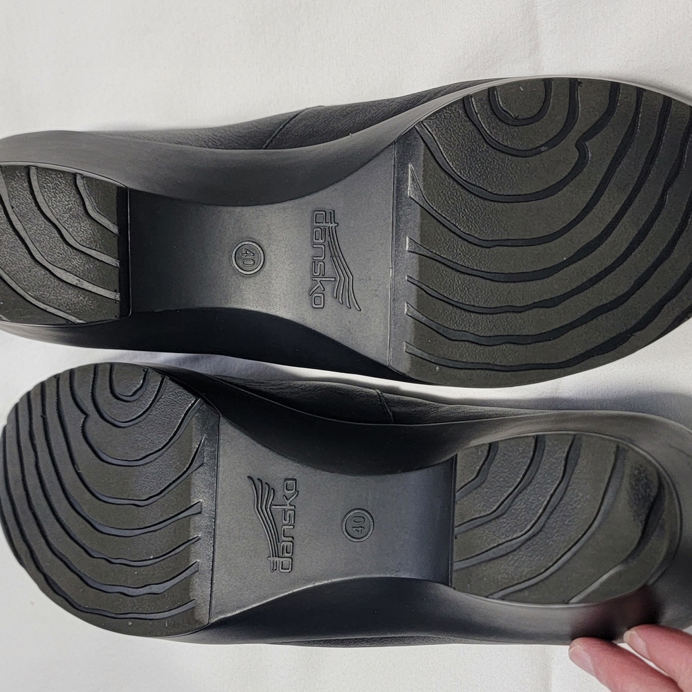 Dansko Black Leather Mary Janes - Picture 5 of 5